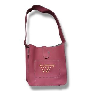 Alan Stuart Virginia Tech Hokies Maroon Shoulder Bag